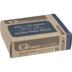 Q-Tubes Superlight Tube (700c x 23-25mm, Presta Valve)