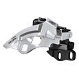 Shimano Deore 10-Speed Dual-Pull Triple Front Derailleur (Top Swing, E-Type)