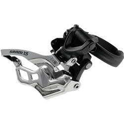 SRAM X5 3x10 Front Derailleur<br>(Low-clamp, Dual-pull)